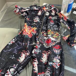 Black Shane justin jumpsuit size medium